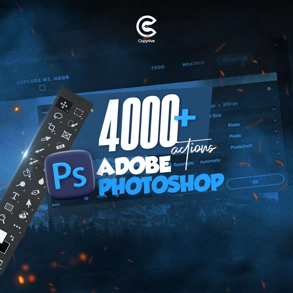 4,000+ Photoshop Actions